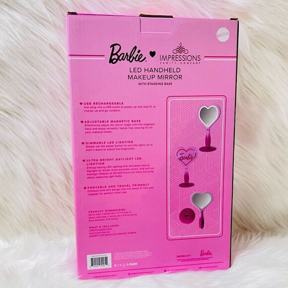 Barbie Hand Held Mirror - Picture 3 of 8